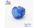 Gravity KS Mechanical Shafts Silent Pushbutton 24mm Snap-In Button Clear Blue (E01)